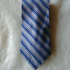 CLC Tie By Daniel Craig - Blues & Silver